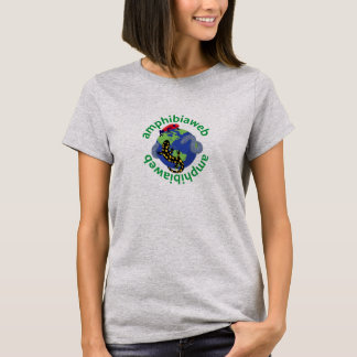 AmphibiaWeb tshirt for women