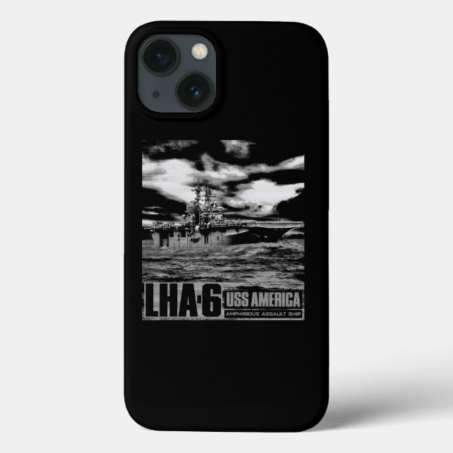 Amphibious assault ship America Case-Mate iPhone Case (Back)