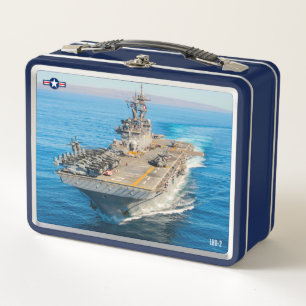 AMPHIBIOUS ASSAULT SHIP – LHD METAL LUNCH BOX