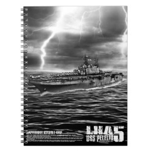 Amphibious assault ship Peleliu Fuji notebook
