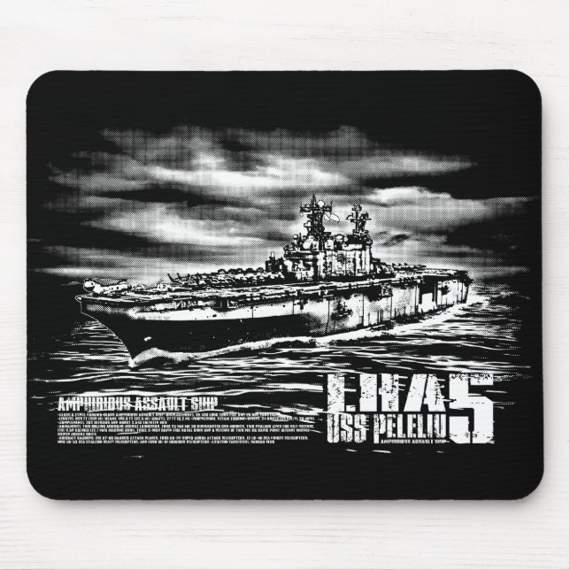 Amphibious assault ship Peleliu Mousepad (Front)