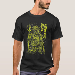 Amphibious Assault Trooper Underwater Warfare Grap T-Shirt