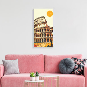 Amphitheatre Colosseum Canvas Print