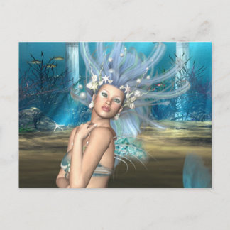 Amphitrite Mermaid Postcard