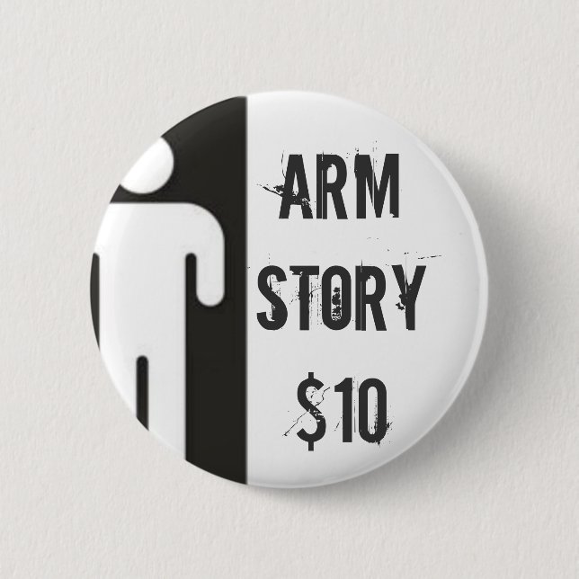 AMPMANlargedouble, Arm Story$10 6 Cm Round Badge (Front)