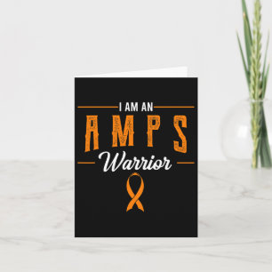 Amps Warrior Amplified Pain Syndrome Awareness Sup Card