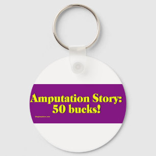 amputation_story key ring