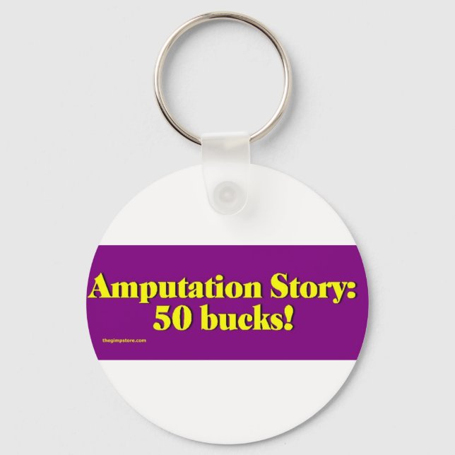amputation_story key ring (Front)