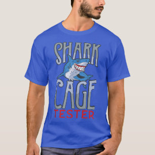Amputee Disabled Handicapped Shark Cage Tester  T-Shirt
