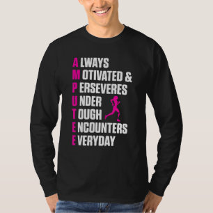 Amputee Humor Definition Leg Arm Funny Recovery T-Shirt