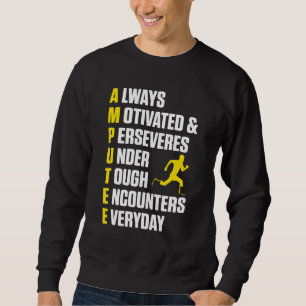 Amputee Humour Definition Leg Arm Funny Recovery 2 Sweatshirt