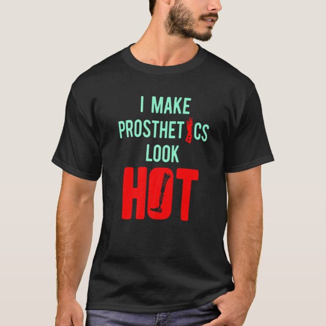 Amputee Humour Hot Leg Arm  Recovery T-Shirt (Front)