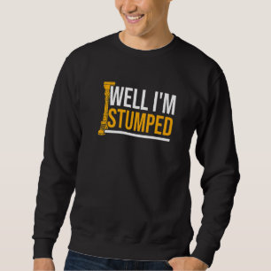 Amputee Humour Stumped Leg Arm Funny Recovery 1 Sweatshirt