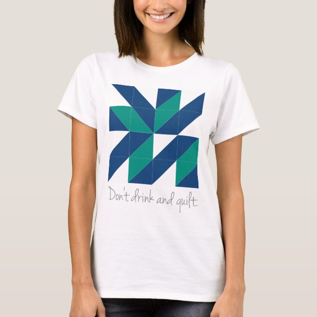 AMQG Drunk Quilting Shirt (Front)