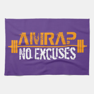 AMRAP - Heart Over Mind Tea Towel