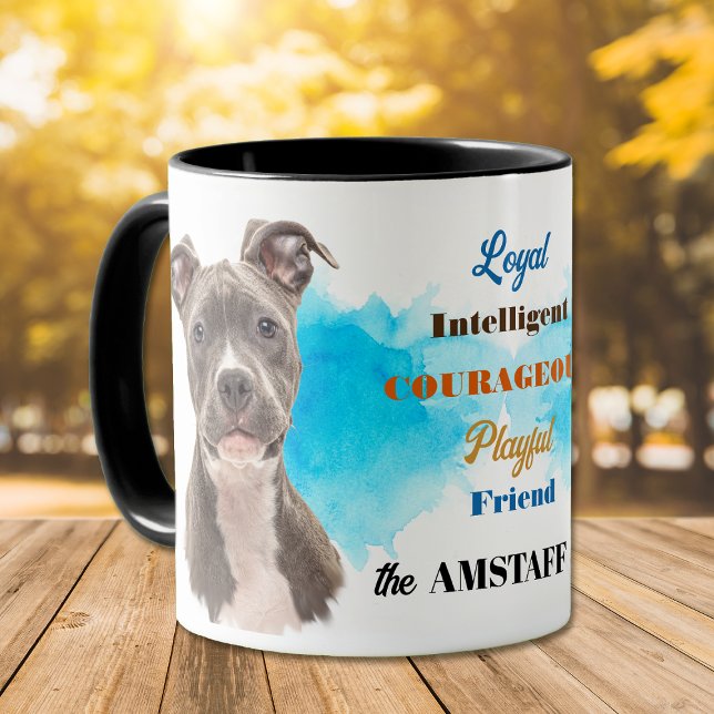 AmStaff Dog Loyal Friend Mug (Creator Uploaded)