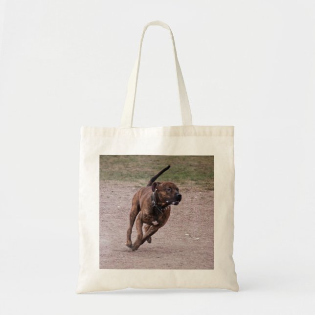 Amstaff running tote bag (Front)