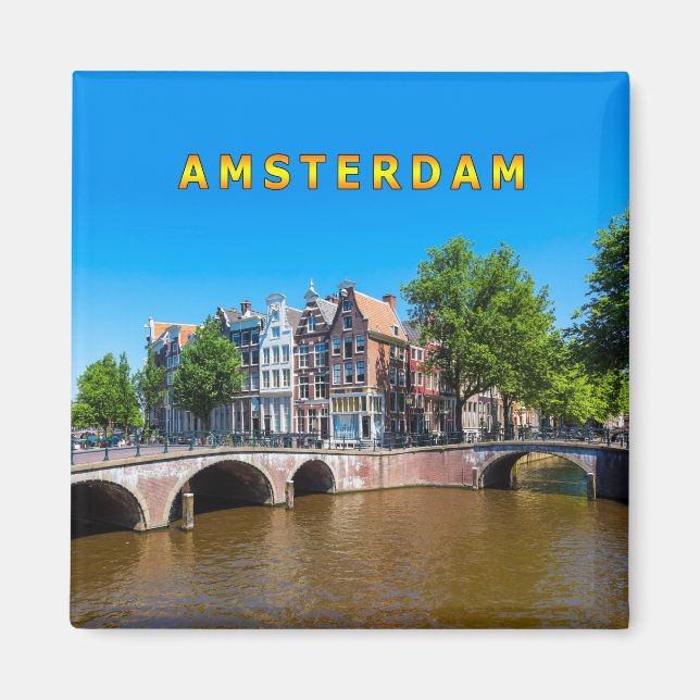 Amsterdam 002S Magnet (Front)