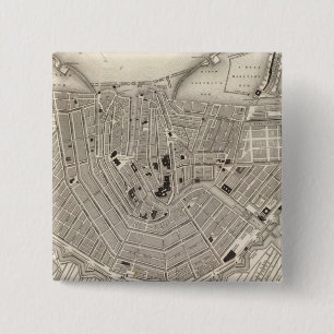 Amsterdam 15 Cm Square Badge