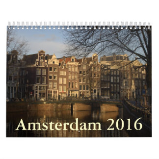 Amsterdam 2016 calendar