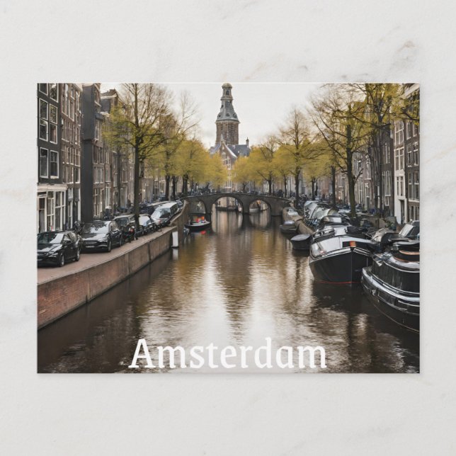Amsterdam (2) postcard (Front)