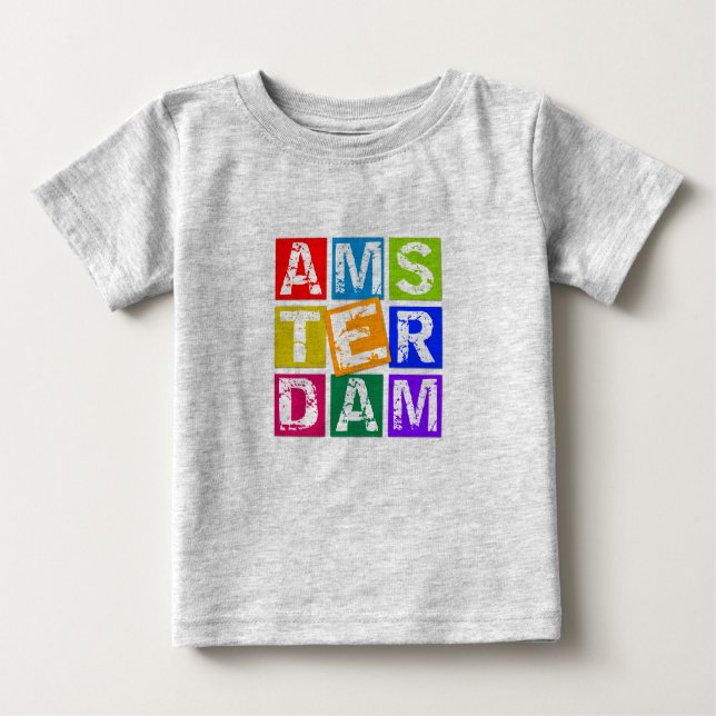 Amsterdam Baby T-Shirt (Front)