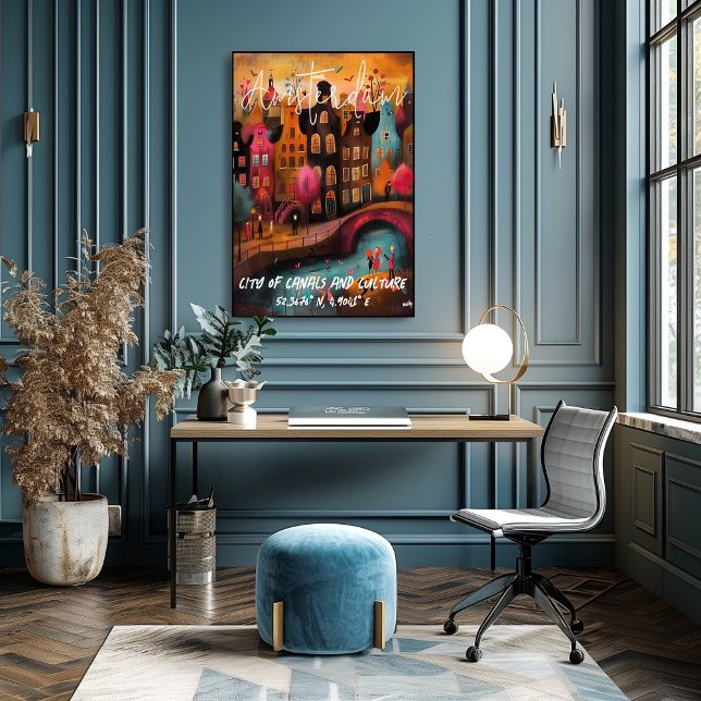Amsterdam: Canal Magic and Culture Poster (Creator Uploaded)
