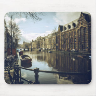 Amsterdam Canal Mouse Pad