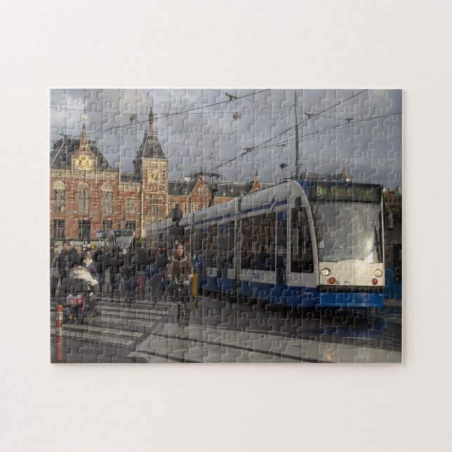 Amsterdam Central Station Jigsaw Puzzle (Horizontal)