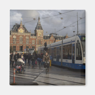 Amsterdam Central Station Magnet