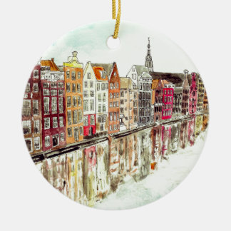 Amsterdam Ceramic Tree Decoration