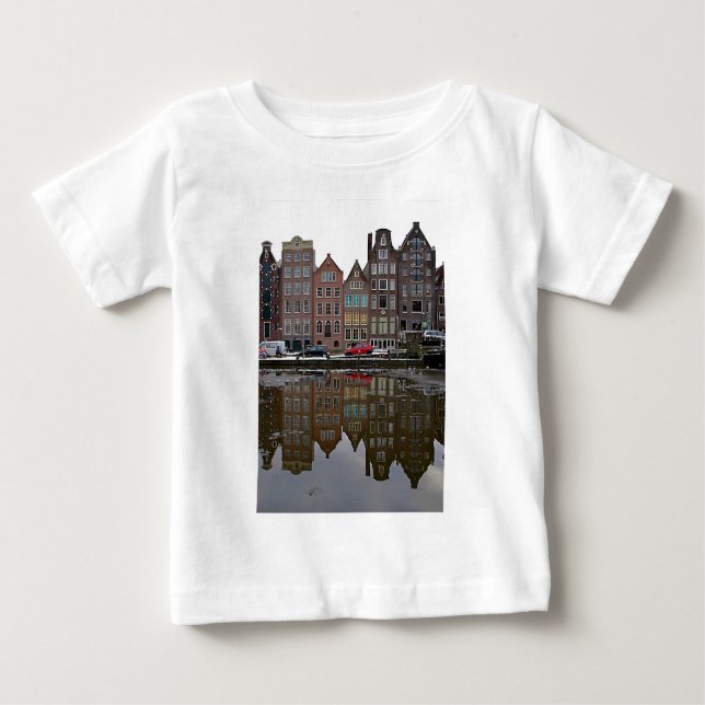 Amsterdam city baby T-Shirt (Front)