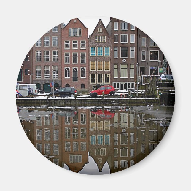 Amsterdam city magnet (Front)