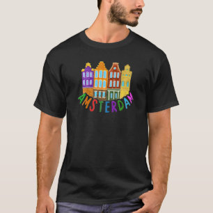 Amsterdam City Netherlands souvenir for men women T-Shirt