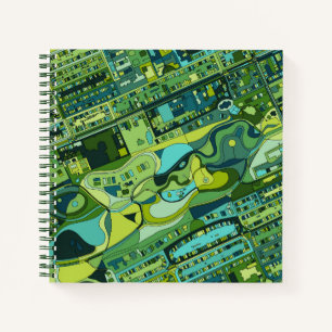 Amsterdam City Structure Map Notebook