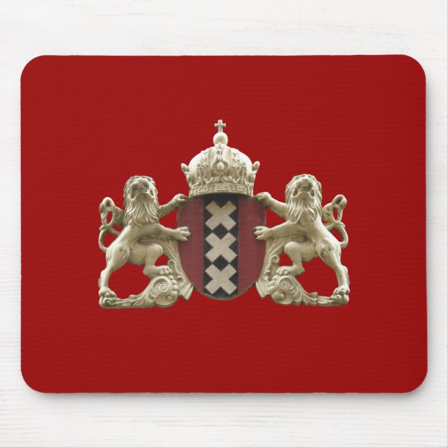 Amsterdam City Symbol Mousepad (Front)
