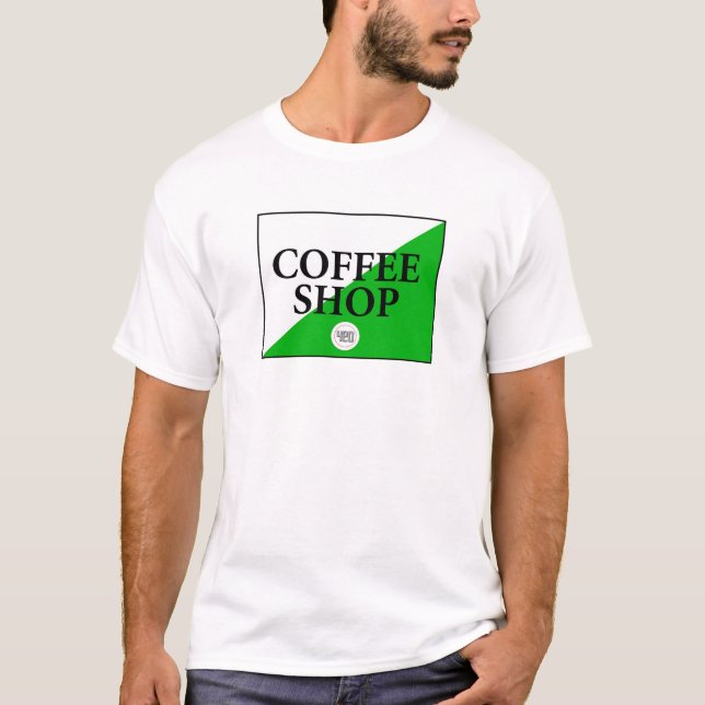 Amsterdam Coffee Shop T-Shirt (Front)