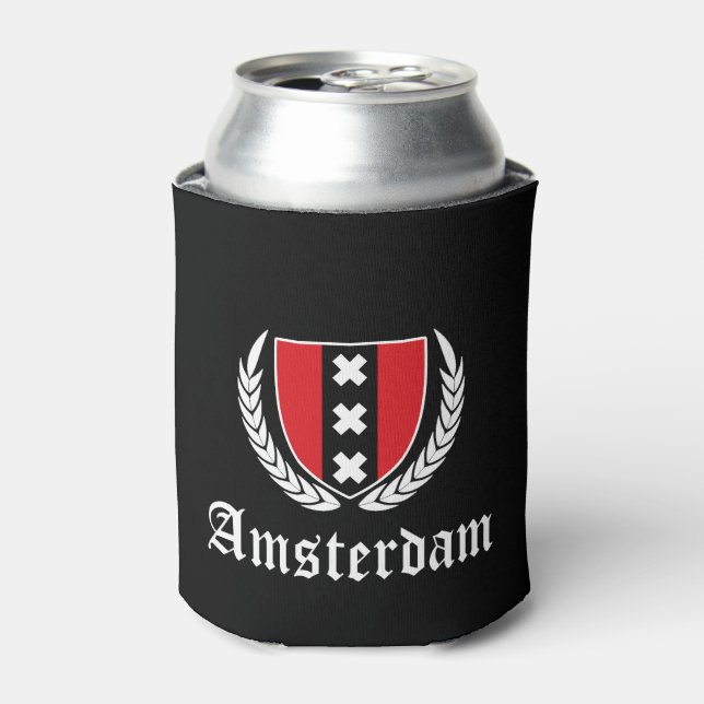 Amsterdam Crest Can Cooler (Can Front)