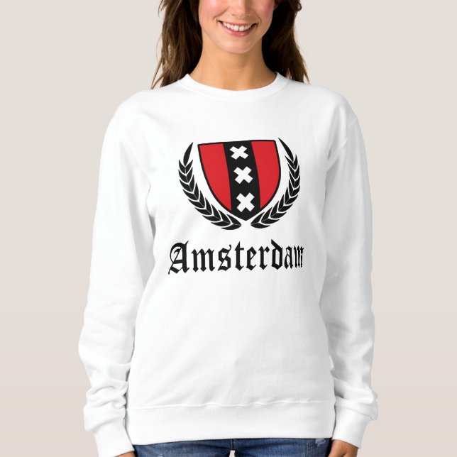 Amsterdam Crest Sweatshirt (Front)