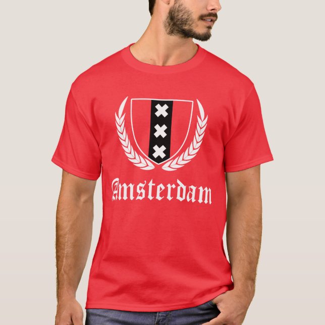 Amsterdam Crest T-Shirt (Front)