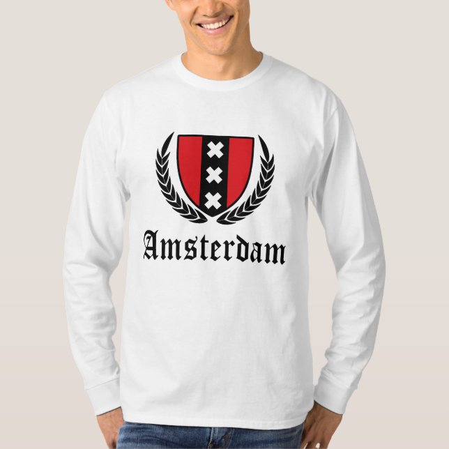 Amsterdam Crest T-Shirt (Front)