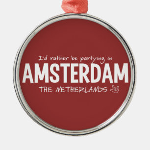 AMSTERDAM custom colour ornament