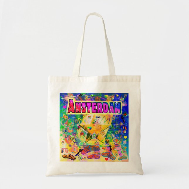 Amsterdam Epoch Hour Tote Bag (Front)
