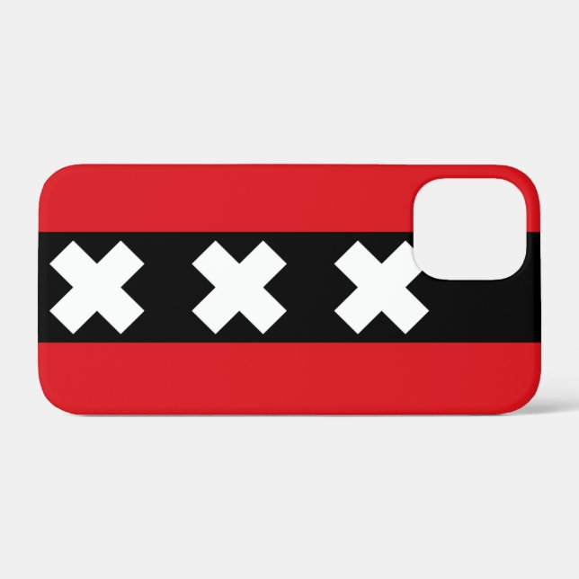 Amsterdam Flag  Case-Mate iPhone Case (Back (Horizontal))