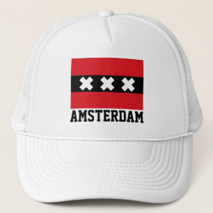Amsterdam Flag Trucker Hat