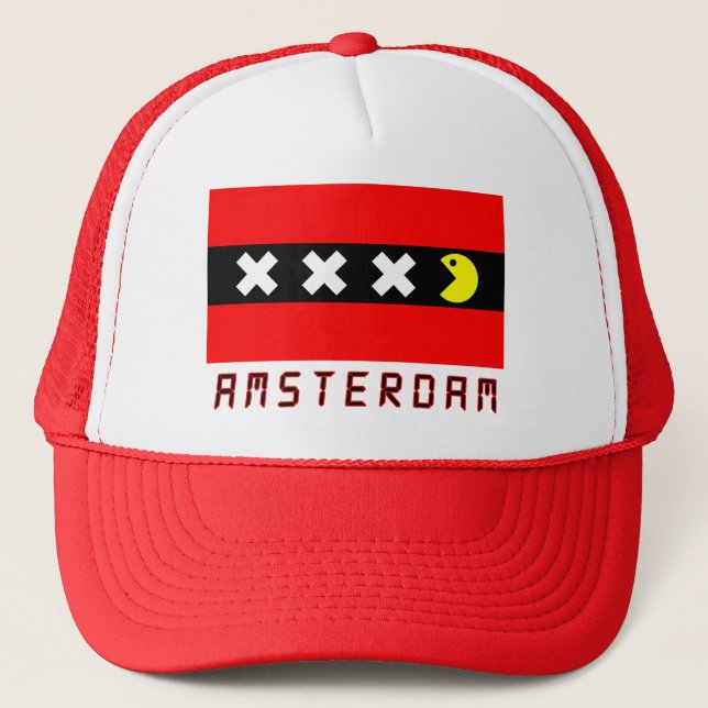 Amsterdam gamer Cap By Amsterdamned (Front)