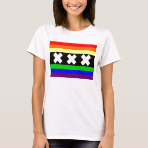 Amsterdam Gay Pride Flag T-Shirt