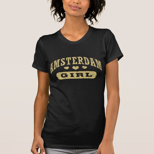 Amsterdam Girl T-Shirt (Front)