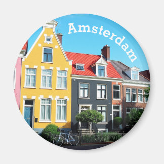 Amsterdam Holland Houses souvenir Magnet