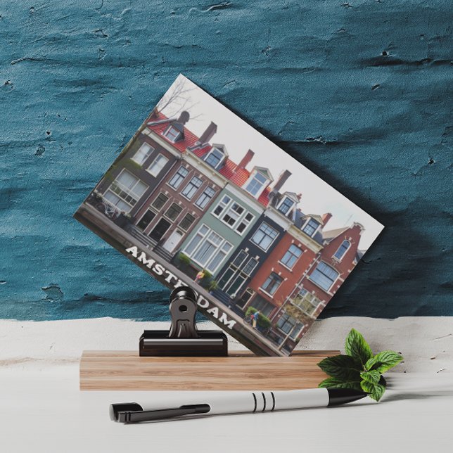 Amsterdam Holland Houses Travel Europe Postcard (Creator Uploaded)